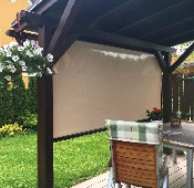 Svislé funkční clony Screenroll - Lankový systém